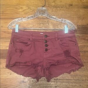 Billabong | Distressed Jean Shorts